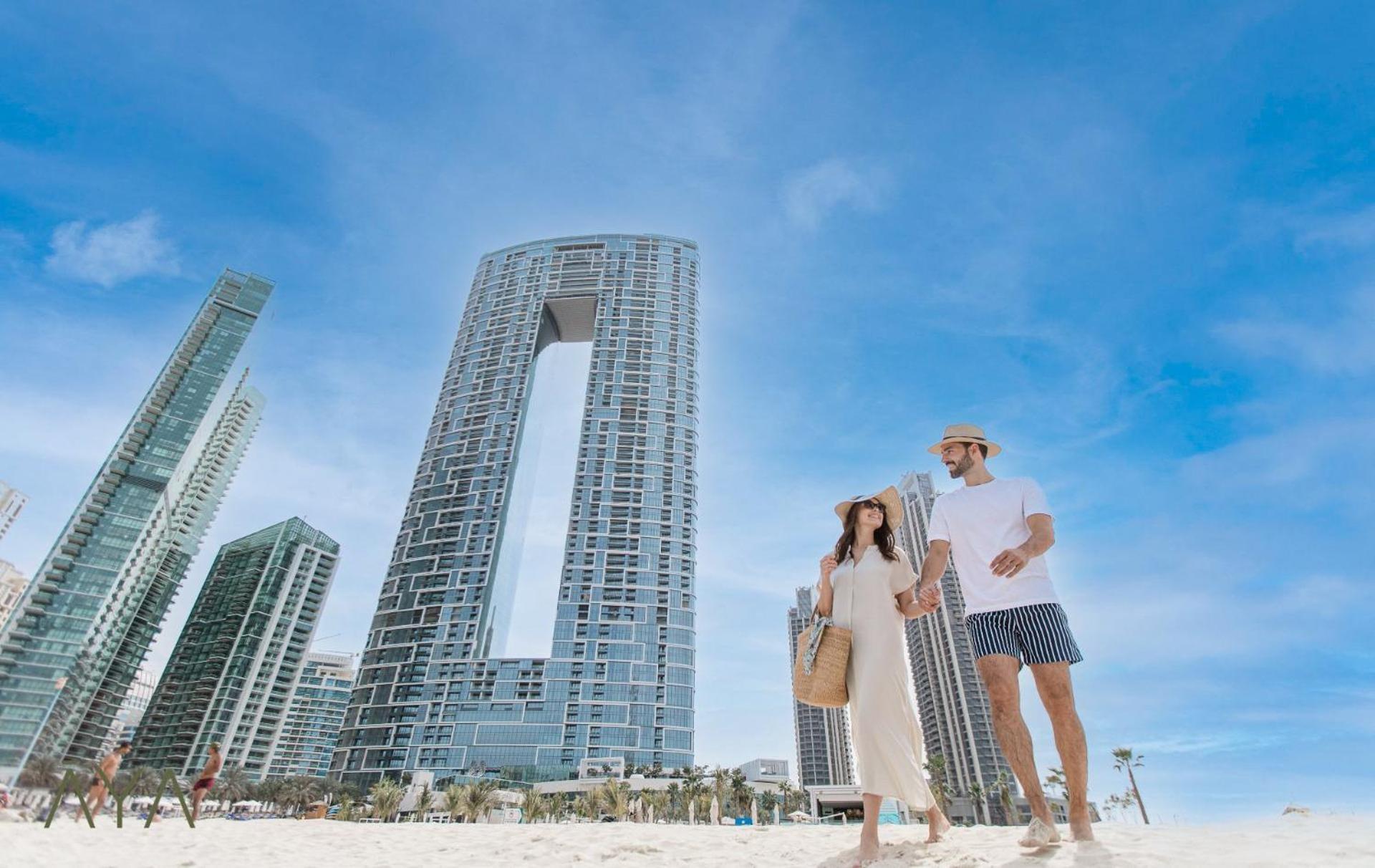 Jumeirah Gate Tower 1 - Stylish Apartment With Pool & City Views Dubaj Zewnętrze zdjęcie