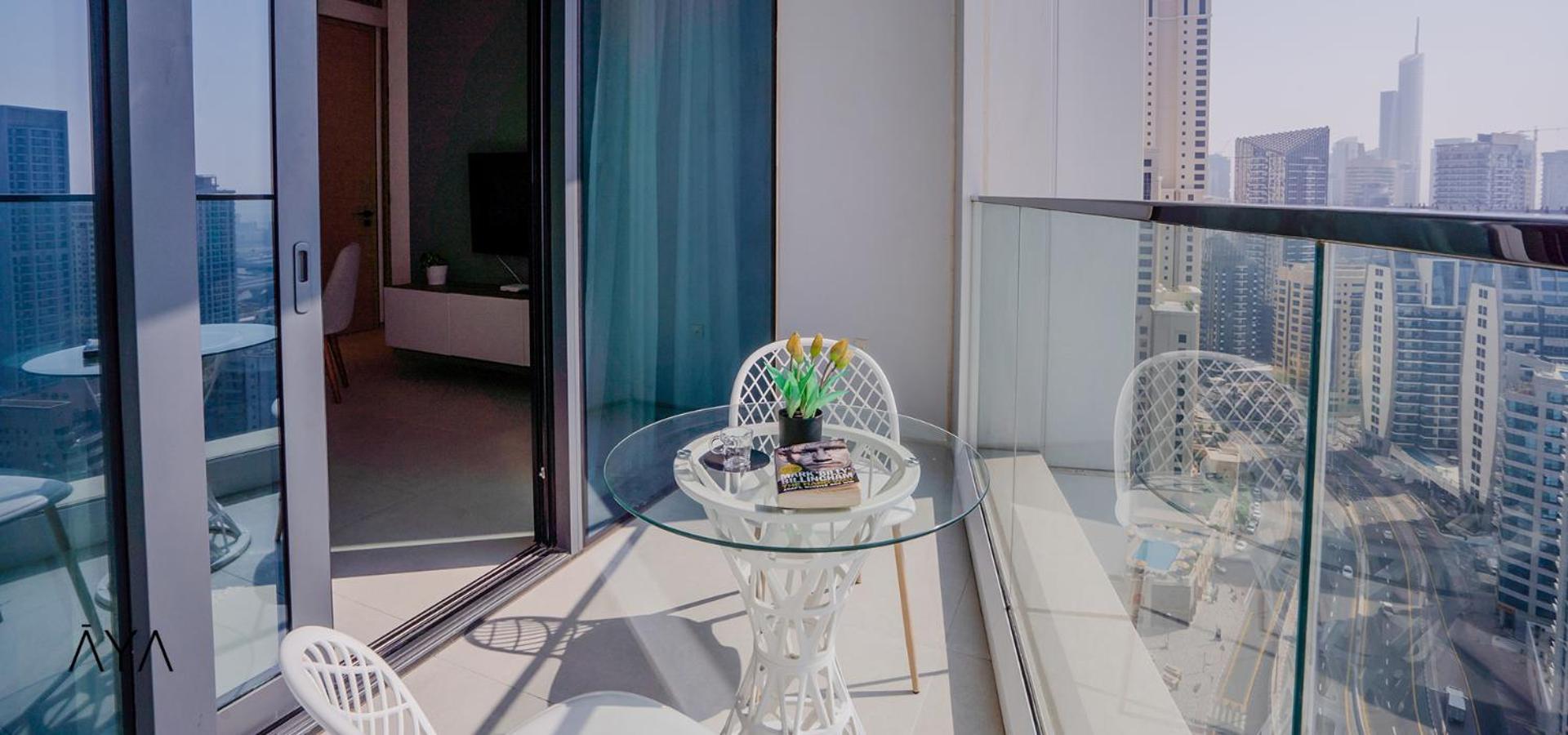 Jumeirah Gate Tower 1 - Stylish Apartment With Pool & City Views Dubaj Zewnętrze zdjęcie