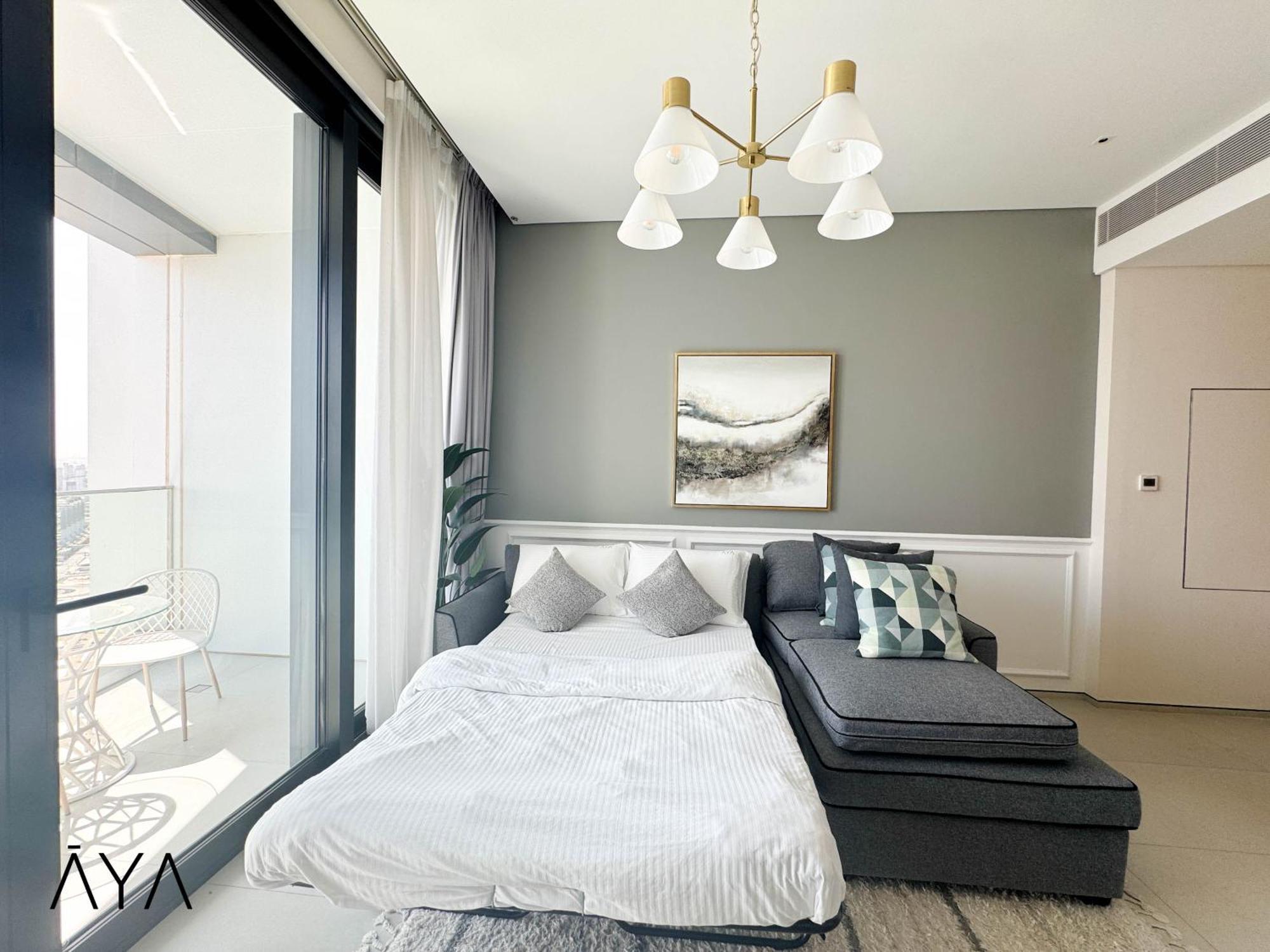 Jumeirah Gate Tower 1 - Stylish Apartment With Pool & City Views Dubaj Zewnętrze zdjęcie